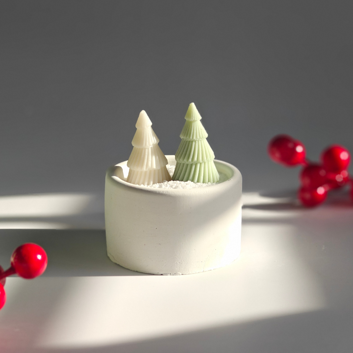 Small Christmas Tree Mould for diy concrete, jesmonite, resin and candle handmade decor