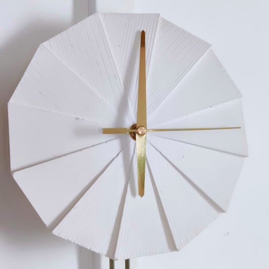 Steps Wall Clock Mould for concrete diy projects