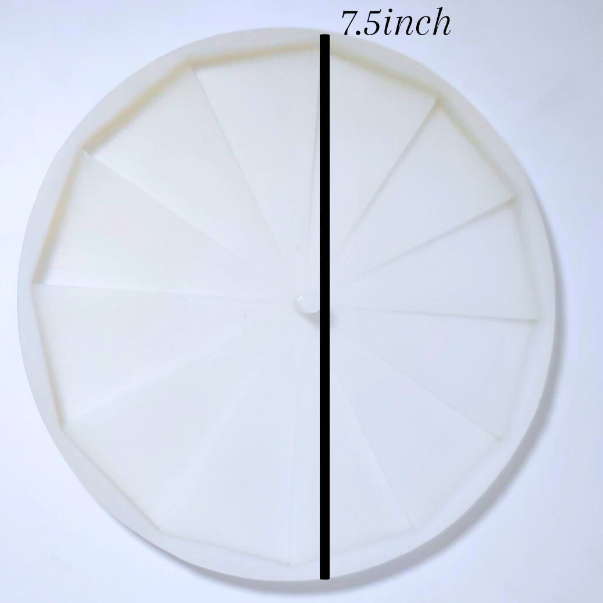 Steps Wall Clock Mould for concrete diy projects