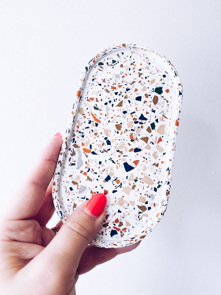 Terrazzo Chips add a colourful and playful effect on any Jar, Tray or Coaster