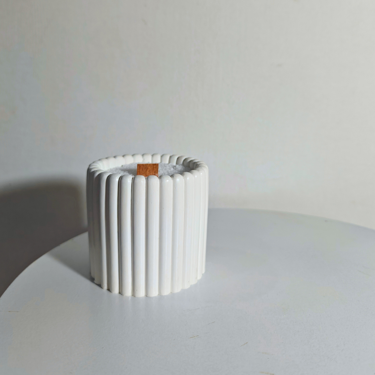 The Elaan Candle Mold for candle and planter