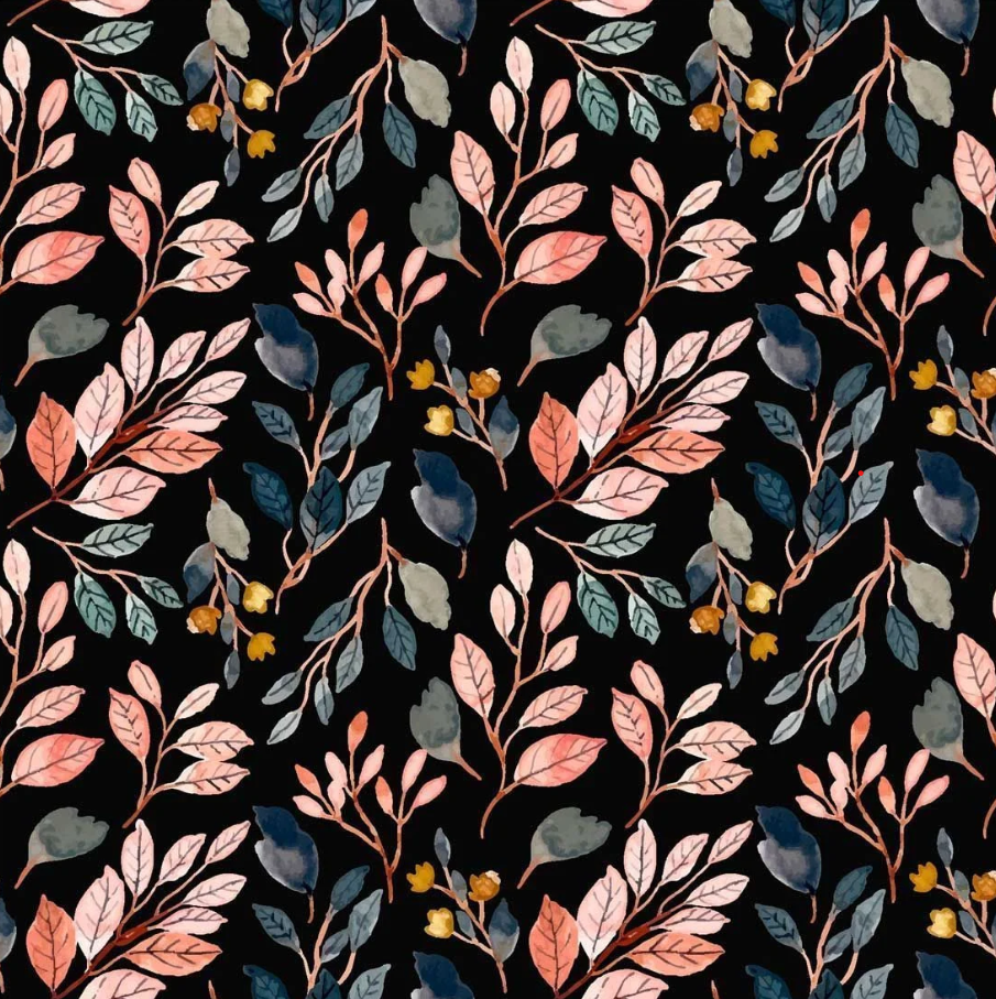Pretty Leaves Decoupage (1 Tissue)