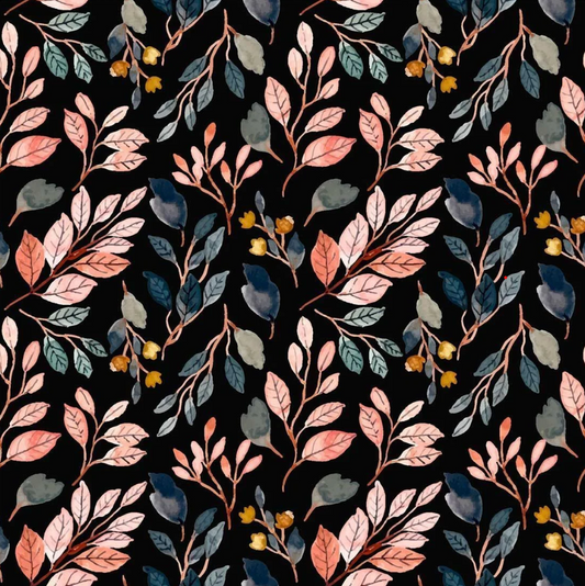 Pretty Leaves Decoupage (1 Tissue)