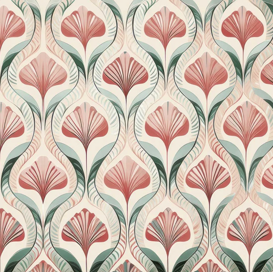 Ethnic Leaf Pattern Decoupage (1 Tissue)