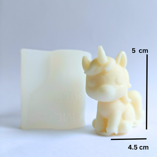 Unicorn Candle Mold for diy concrete, jesmonite, resin and candle handmade decor