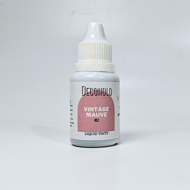 Vintage Mauve Tint Liquid Color is for Concrete, Lunite and Cement.