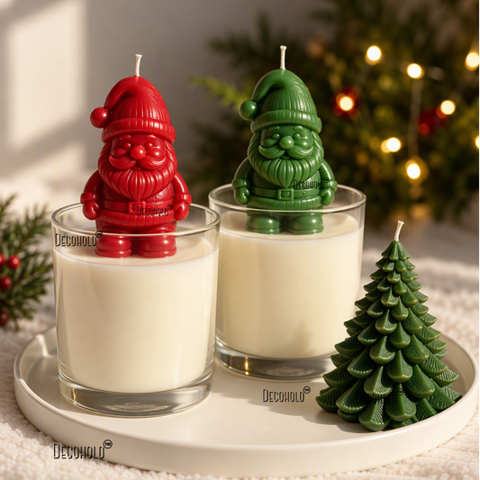 Mini Standing Santa Silicone Mold (S)