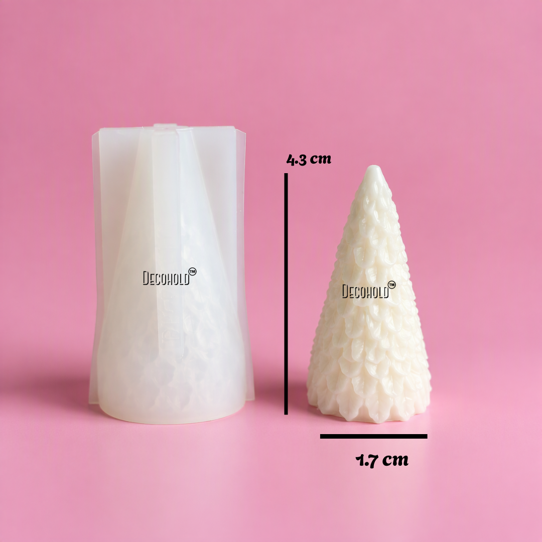 Winter Pine Tree Silicone Mold (S)