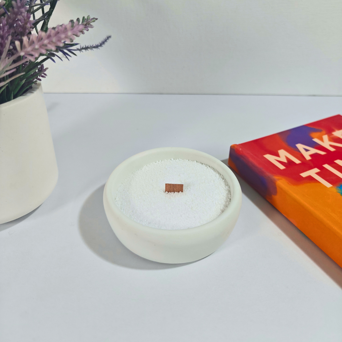 Yuki mould for concrete cement jesmonite art for diy candle making