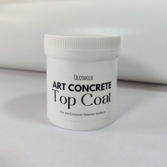 art concrete top coat