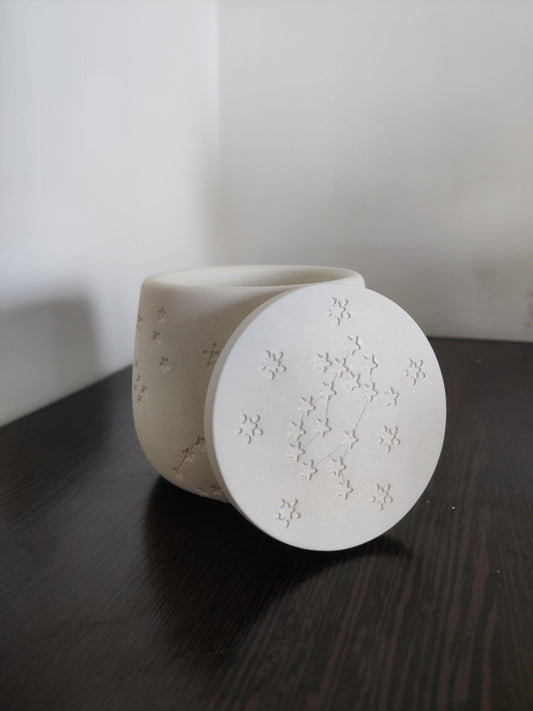 embossed star jar mould