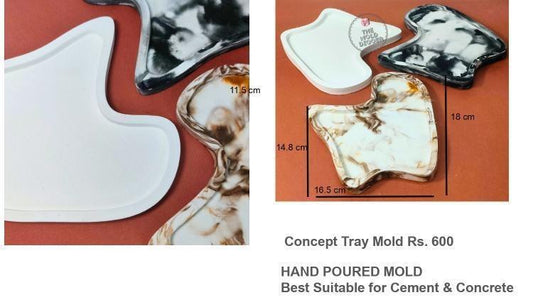 Abstract Tray Mold