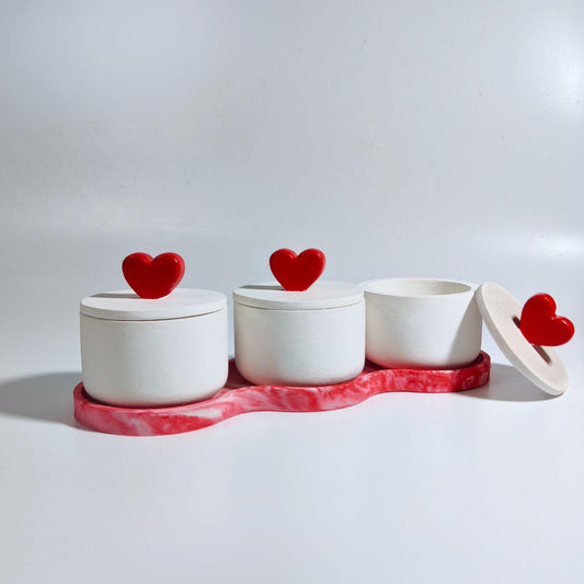 Love In The Air Jar + Lid Mold