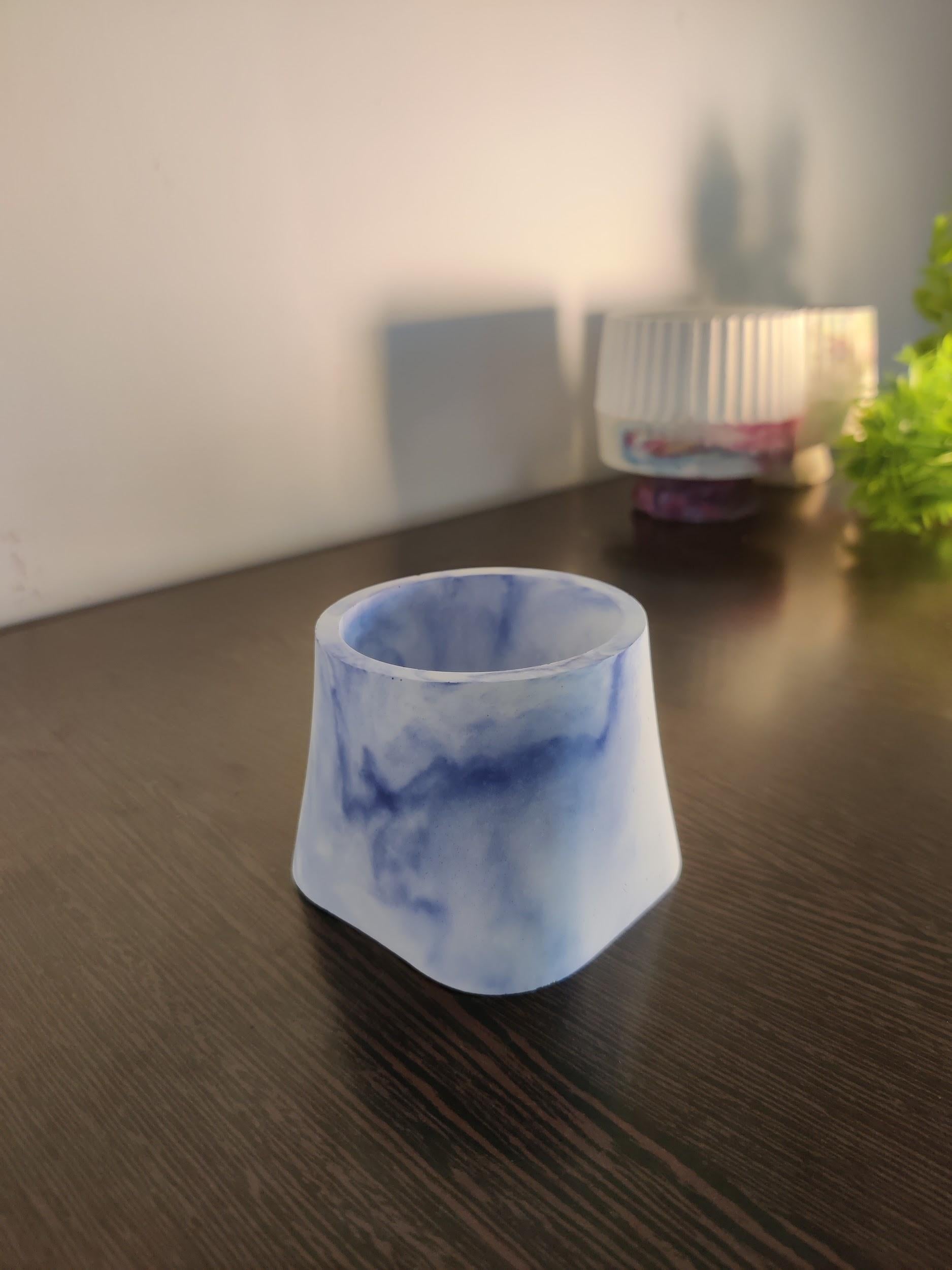 lofted jar mould for diy concrete, jesmonite, resin and candle handmade decor