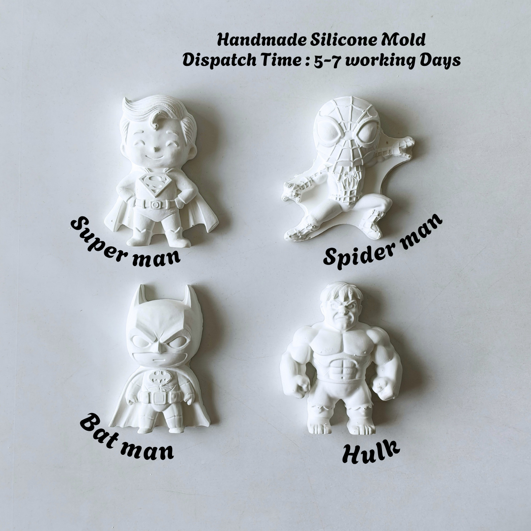 Superhero Theme Mold (Kids Paint Kit)