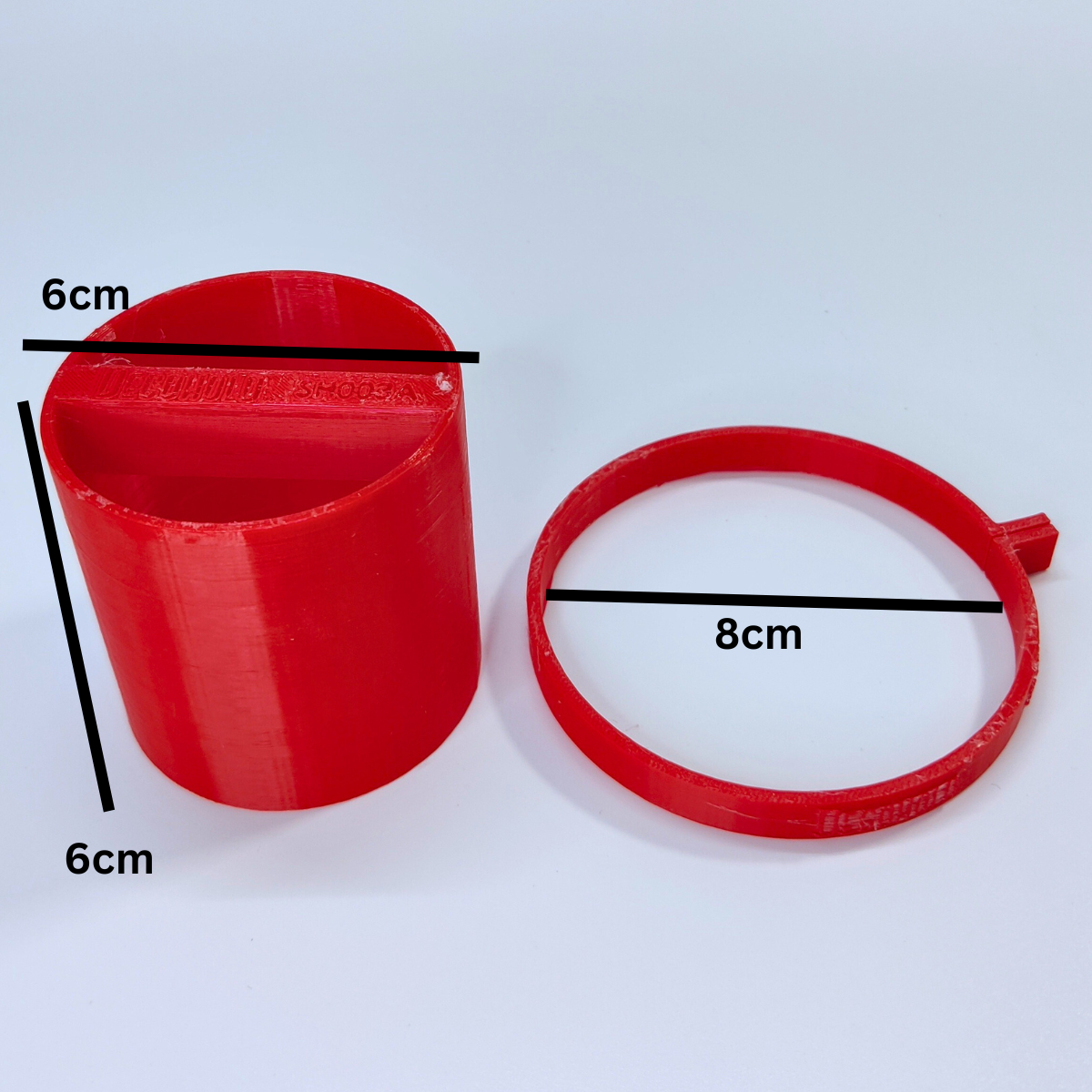 shape holder plain tall jar