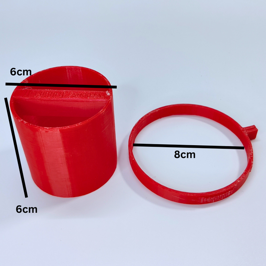 shape holder plain tall jar