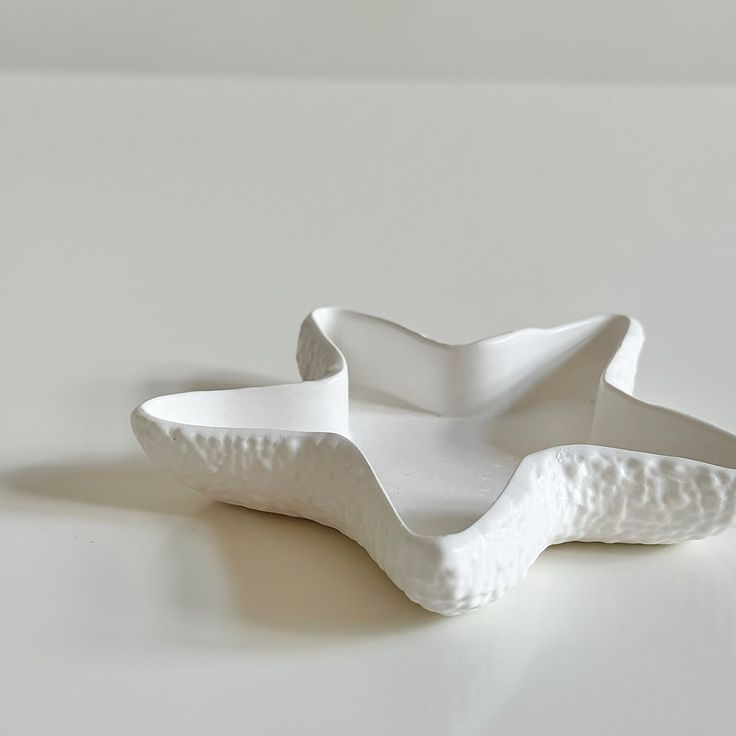 starfish shell dish mould for diy concrete, jesmonite, resin and candle handmade decor